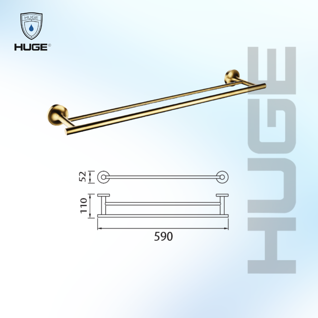 THANH VẮT KHĂN ĐÔI H-B1739AG