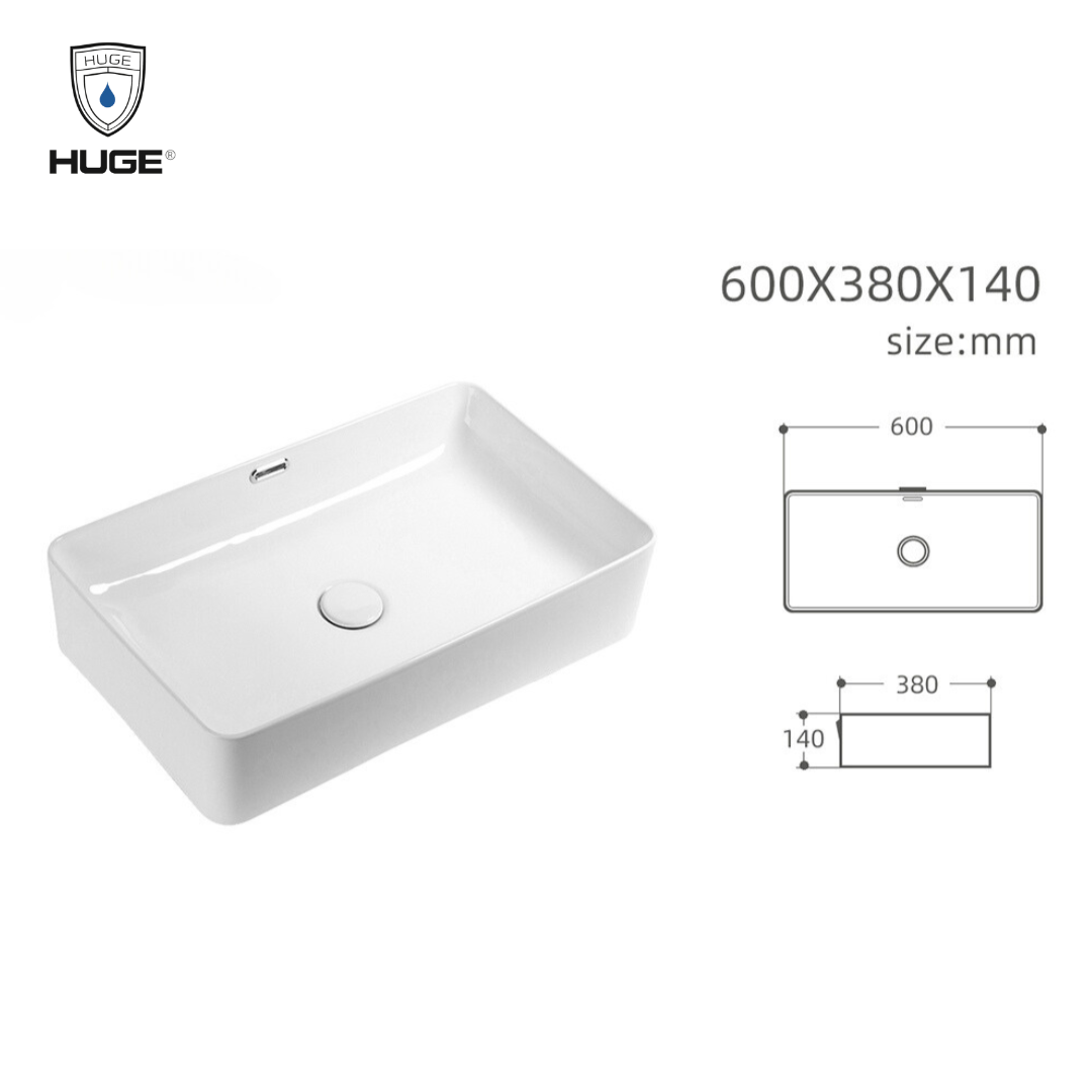 LAVABO ĐẶT BÀN HUGE H-LD1600N - Ảnh 2