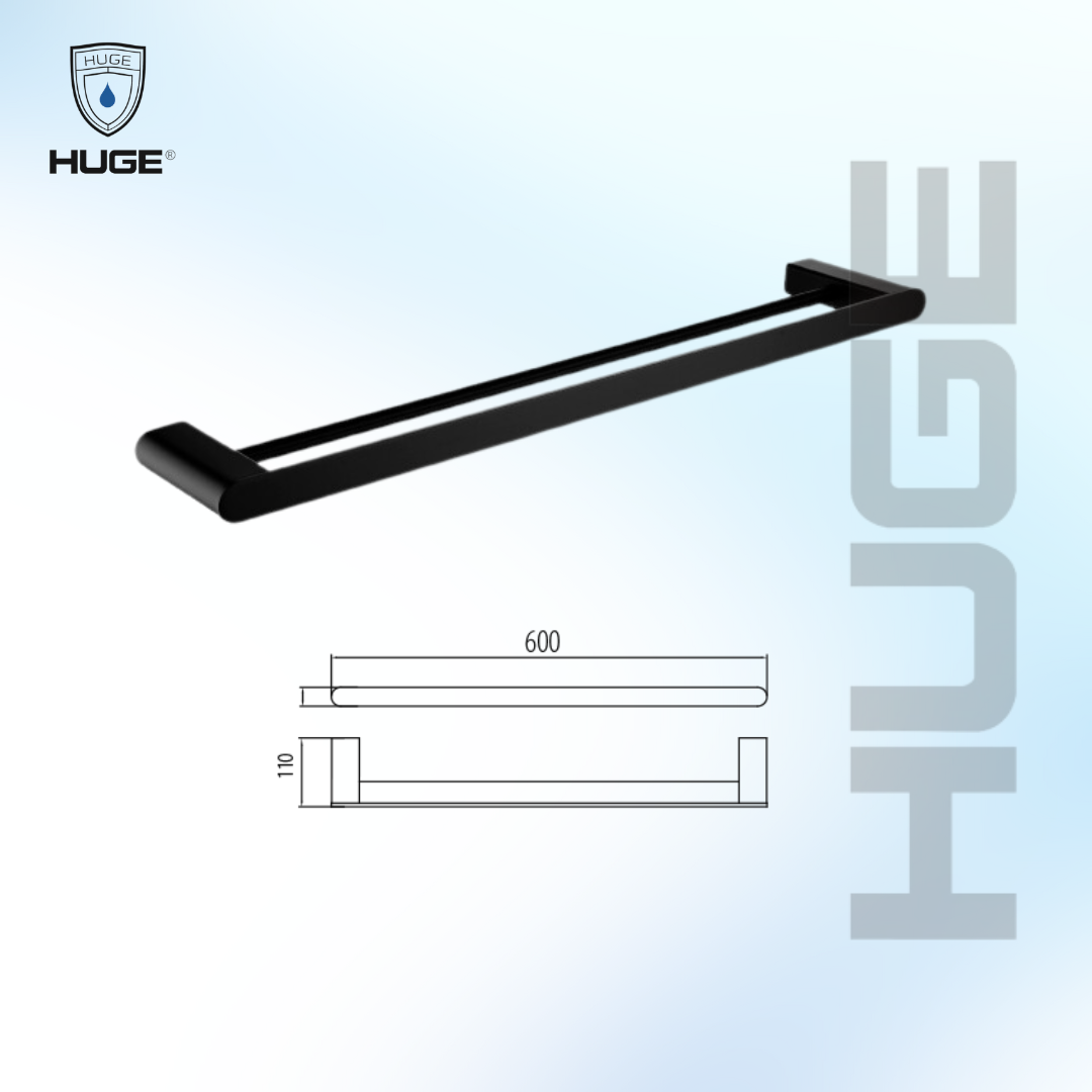 THANH VẮT KHĂN ĐÔI H-B1726AB