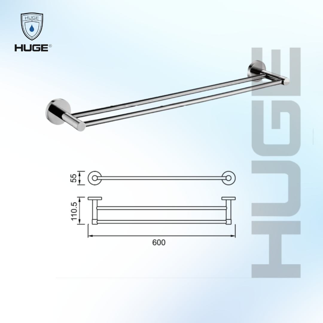 THANH VẮT KHĂN ĐÔI H-B1736A