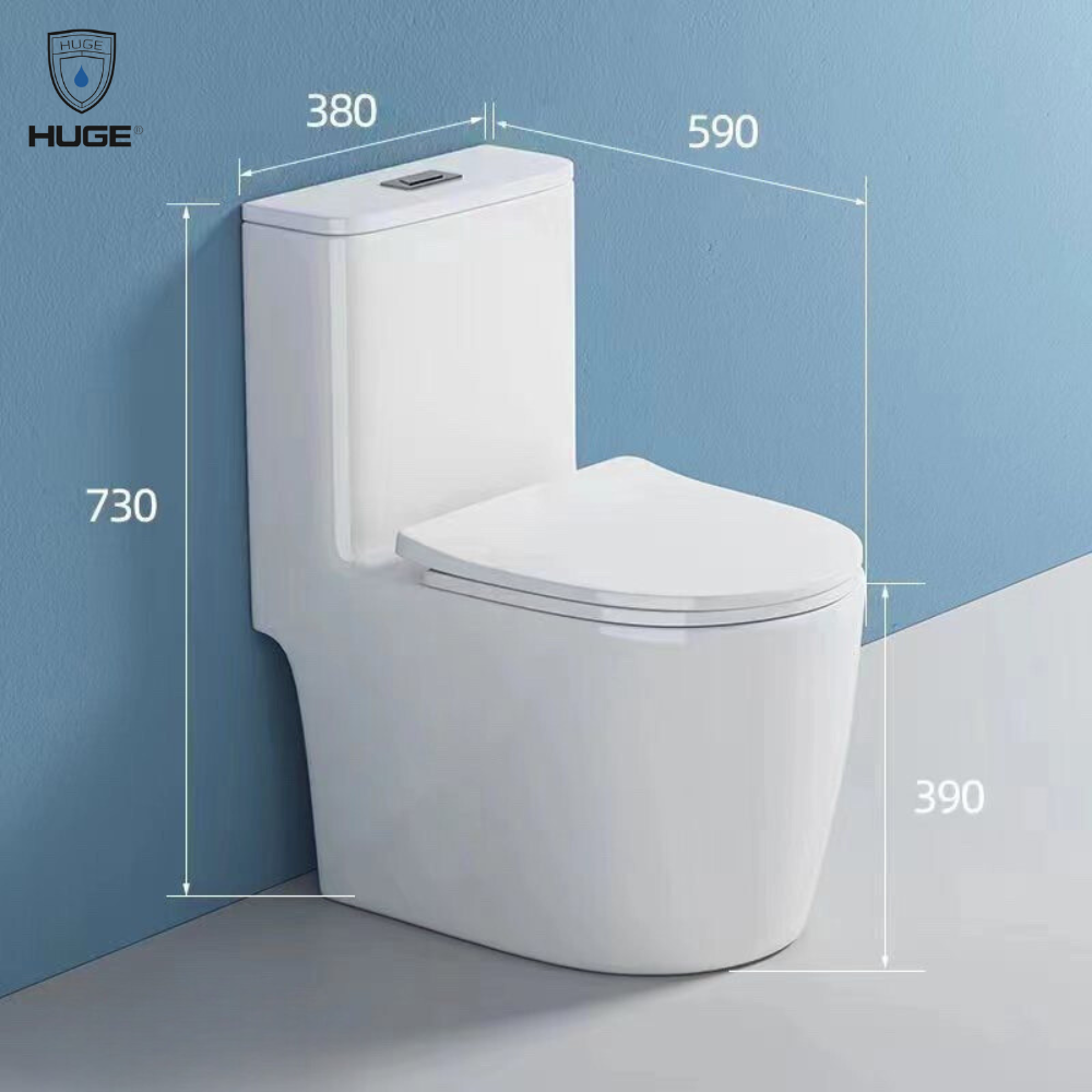 BỒN CẦU MỘT KHỐI H-BC246 - Ảnh 3