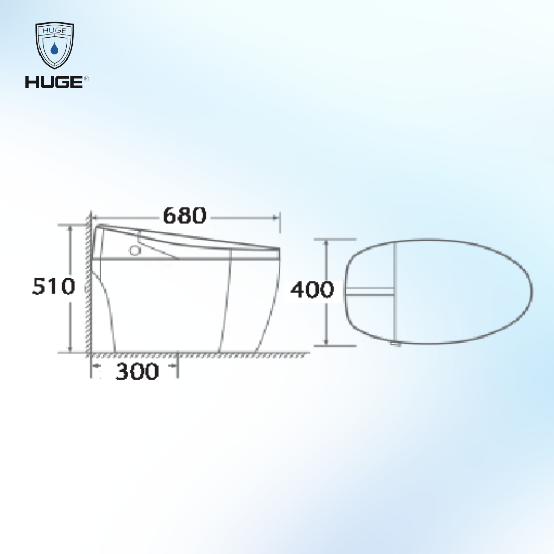 BỒN CẦU BÁN THÔNG MINH H-BS2288 PRO - Ảnh 2
