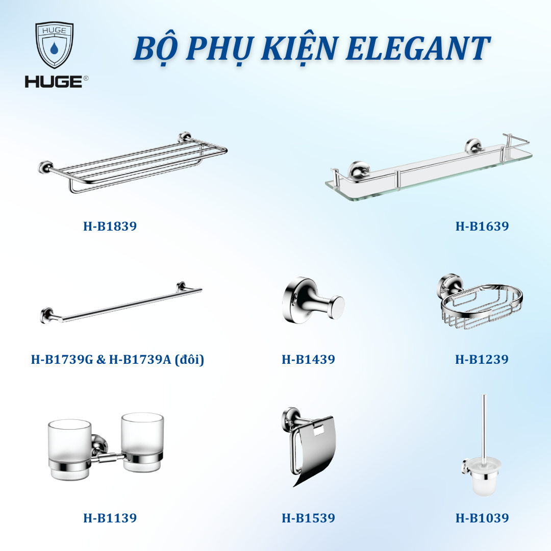 BỘ PHỤ KIỆN ELEGANT CHROME