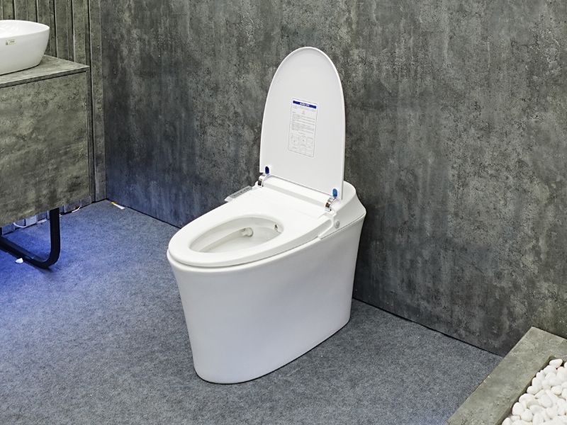 Bồn cầu bán thông minh dùng pin H-BS001 Bồn cầu bán thông minh dùng pin H-BS001