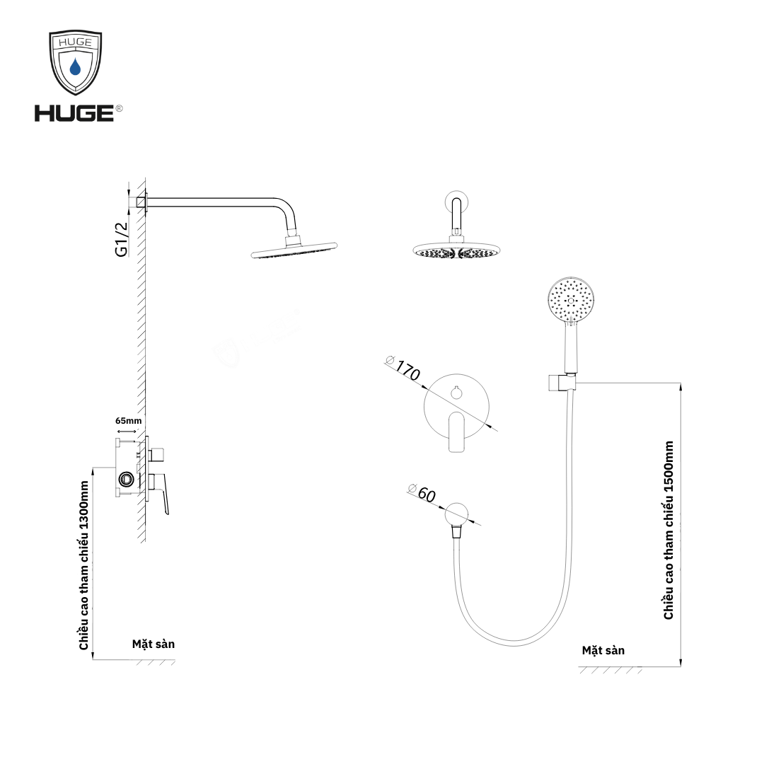 SEN ÂM TƯỜNG H-STE28M - Ảnh 2
