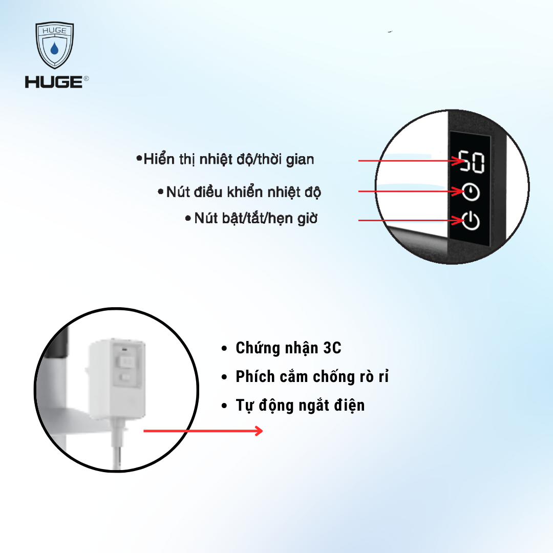 GIÀN SẤY KHĂN THÔNG MINH H-GSKS01 VÀ H-GSKS01M (GREY) - Ảnh 2