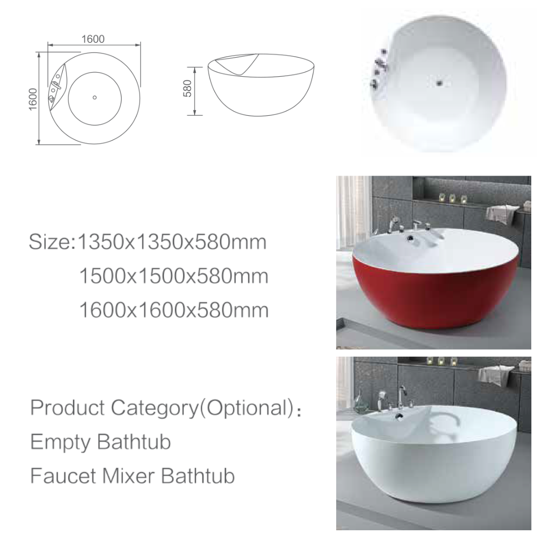 BỒN TẮM HUGE Y-5003 - Ảnh 2