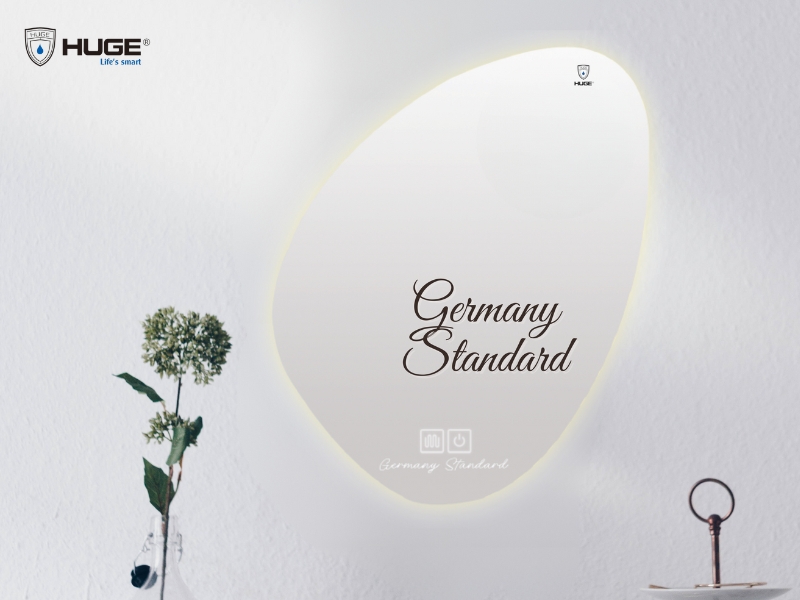 5 tuyệt chiêu làm sáng bóng gương nhà vệ sinh