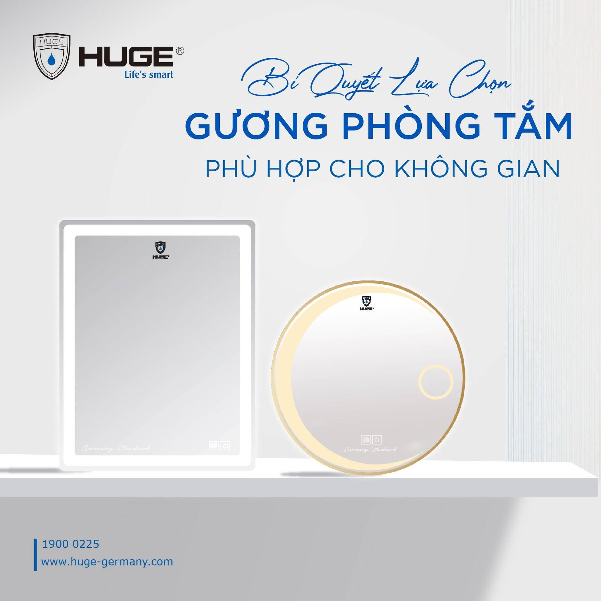 Gương LED sấy cảm ứng Gương LED sấy cảm ứng