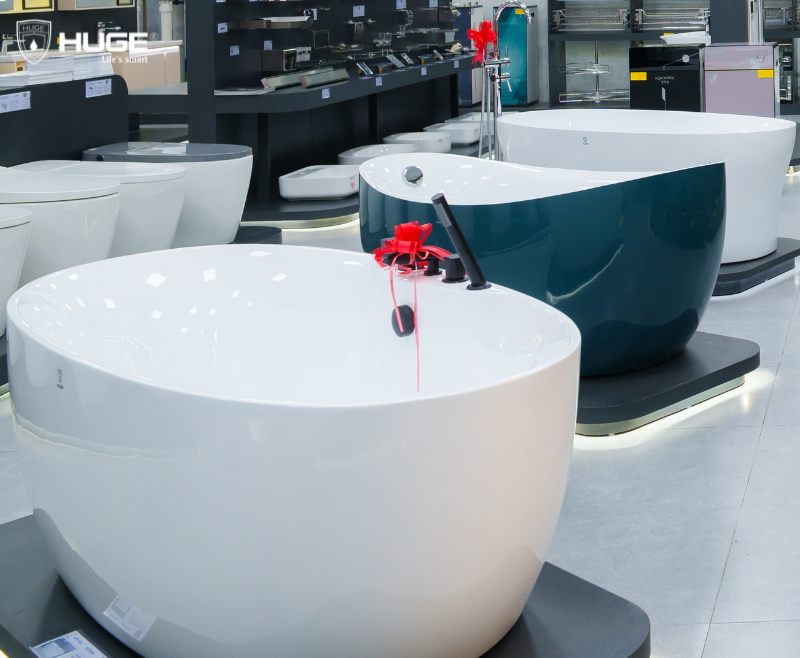 Thiết bị nhà tắm cao cấp - Bồn tắm Huge Thiết bị nhà tắm cao cấp - Bồn tắm Huge