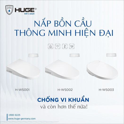 NẮP BỒN CẦU THÔNG MINH HUGE