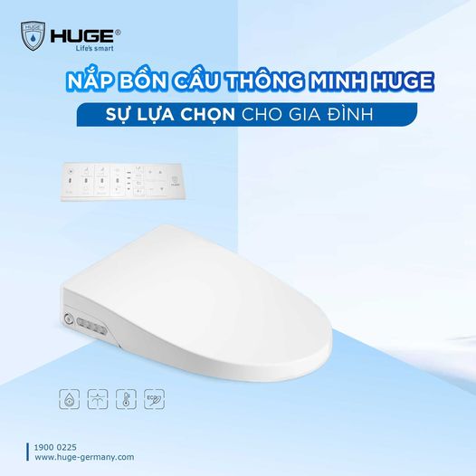 NẮP BỒN CẦU THÔNG MINH HUGE