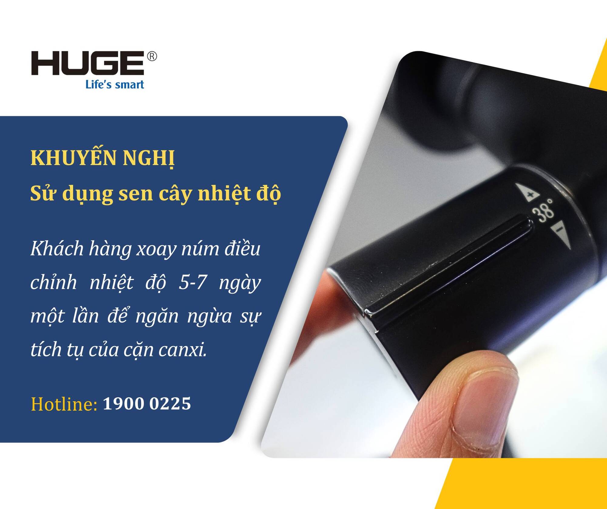 Hướng dẫn lắp đặt và bảo dưỡng sen cây nhiệt độ đồng Italia