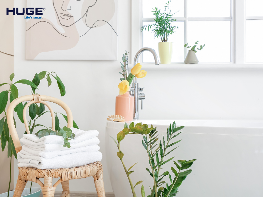 Chất liệu bồn tắm nằm phù hợp với phong thủy