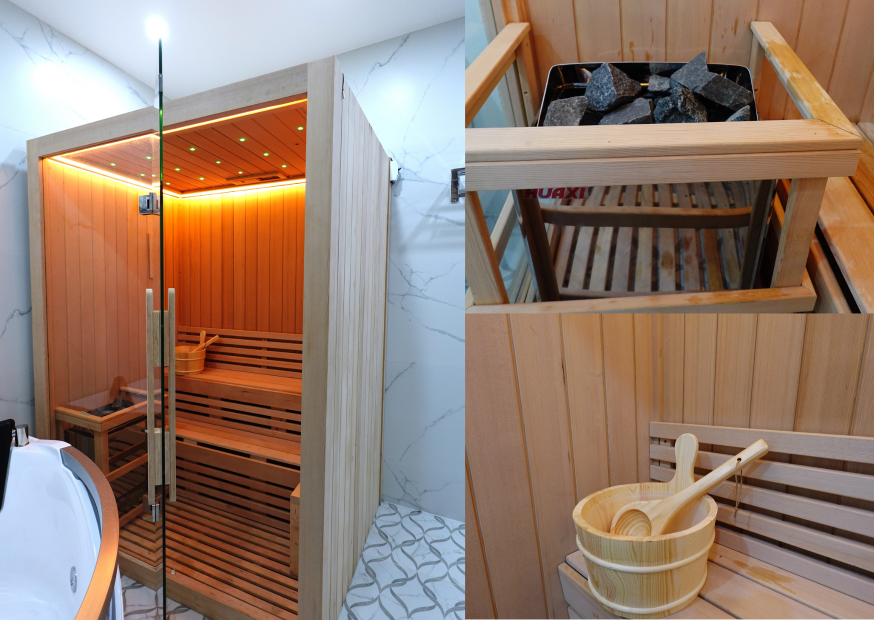 Phòng tắm xông hơi tại nhà Phòng tắm xông hơi tại nhà