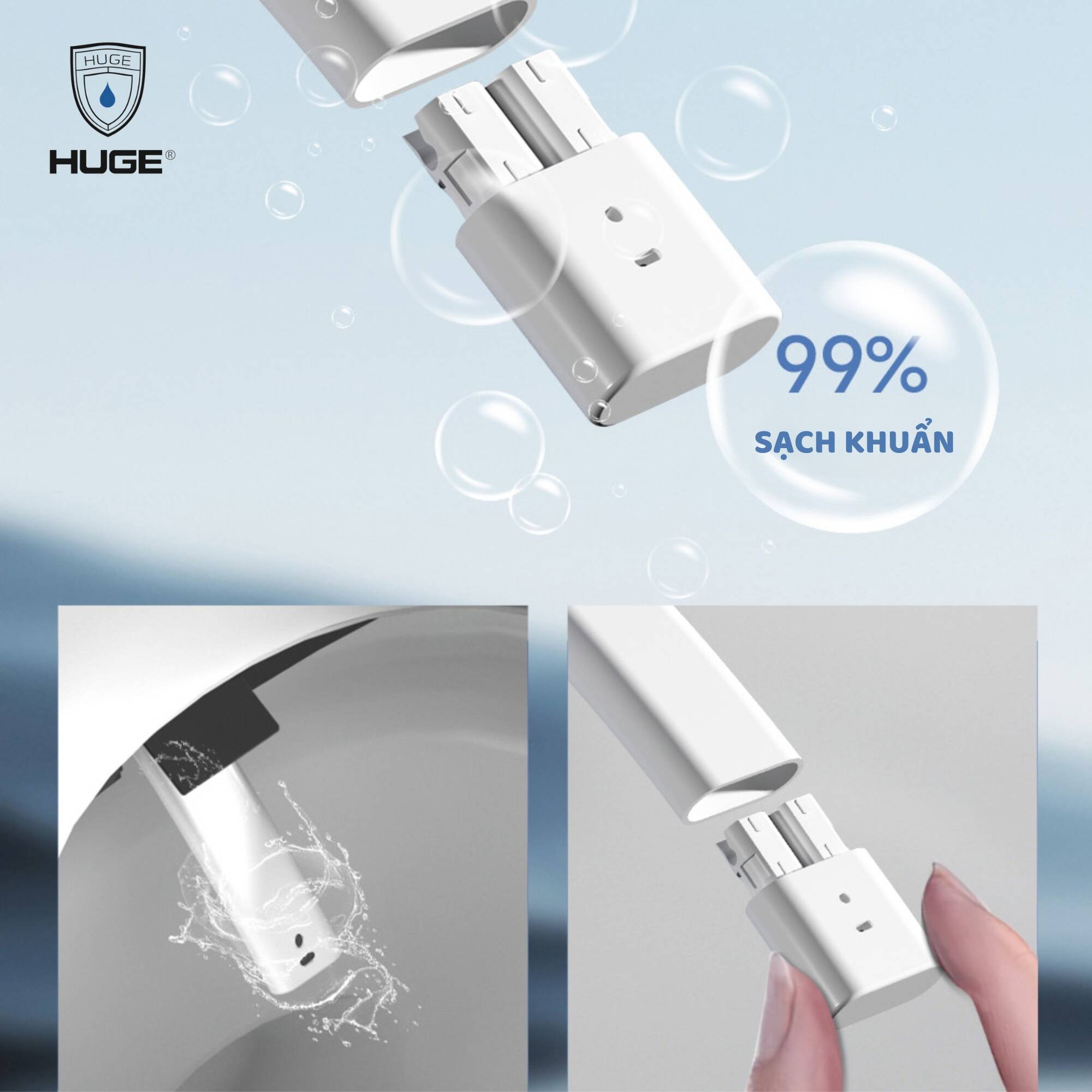 Bồn cầu tự động rửa và sấy khô Bồn cầu tự động rửa và sấy khô