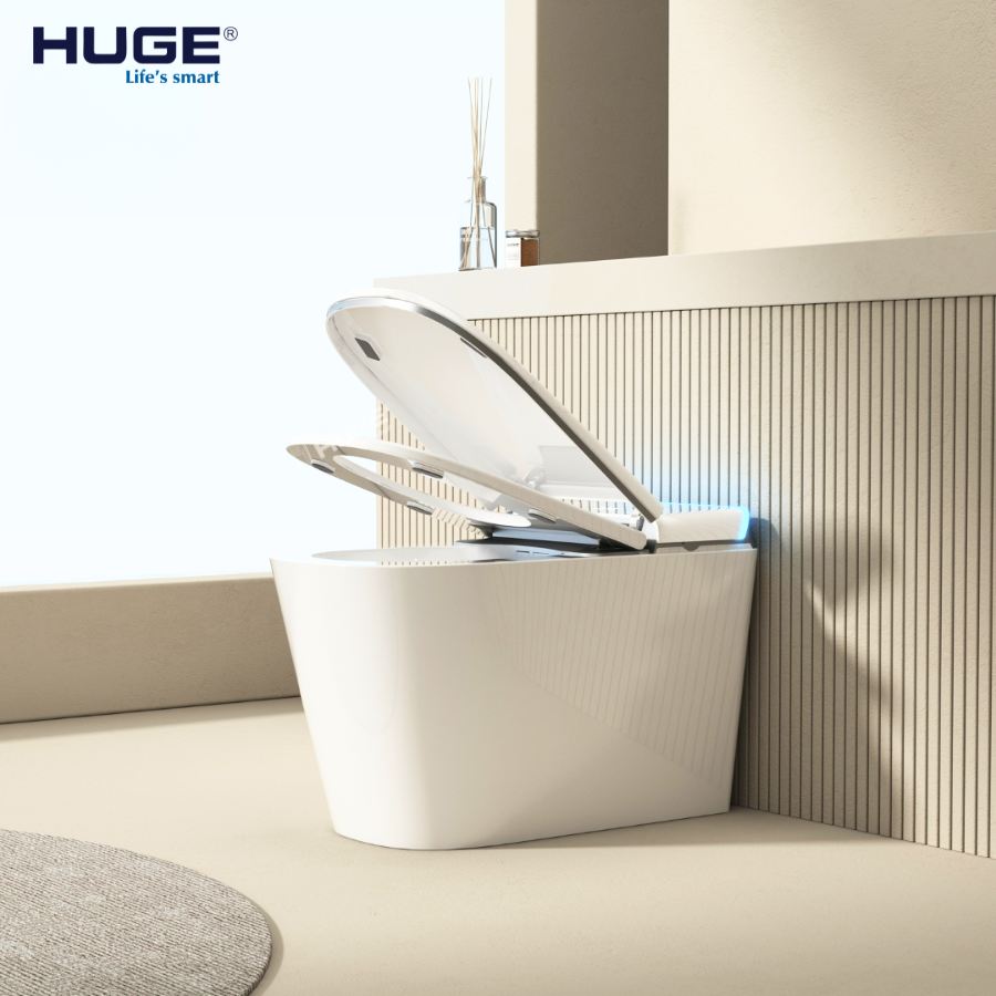 Bồn cầu thông minh HUGE – Giải pháp tối ưu cho gia đình hiện đại Bồn cầu thông minh HUGE – Giải pháp tối ưu cho gia đình hiện đại