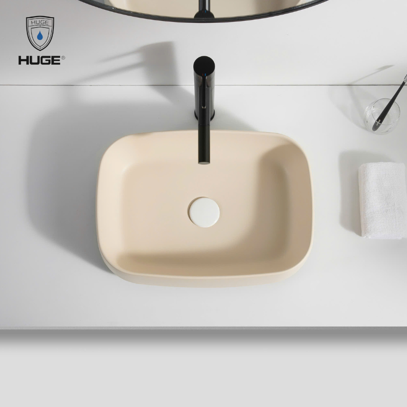 LAVABO ĐẶT BÀN HUGE H-LD1500BE - Ảnh 4