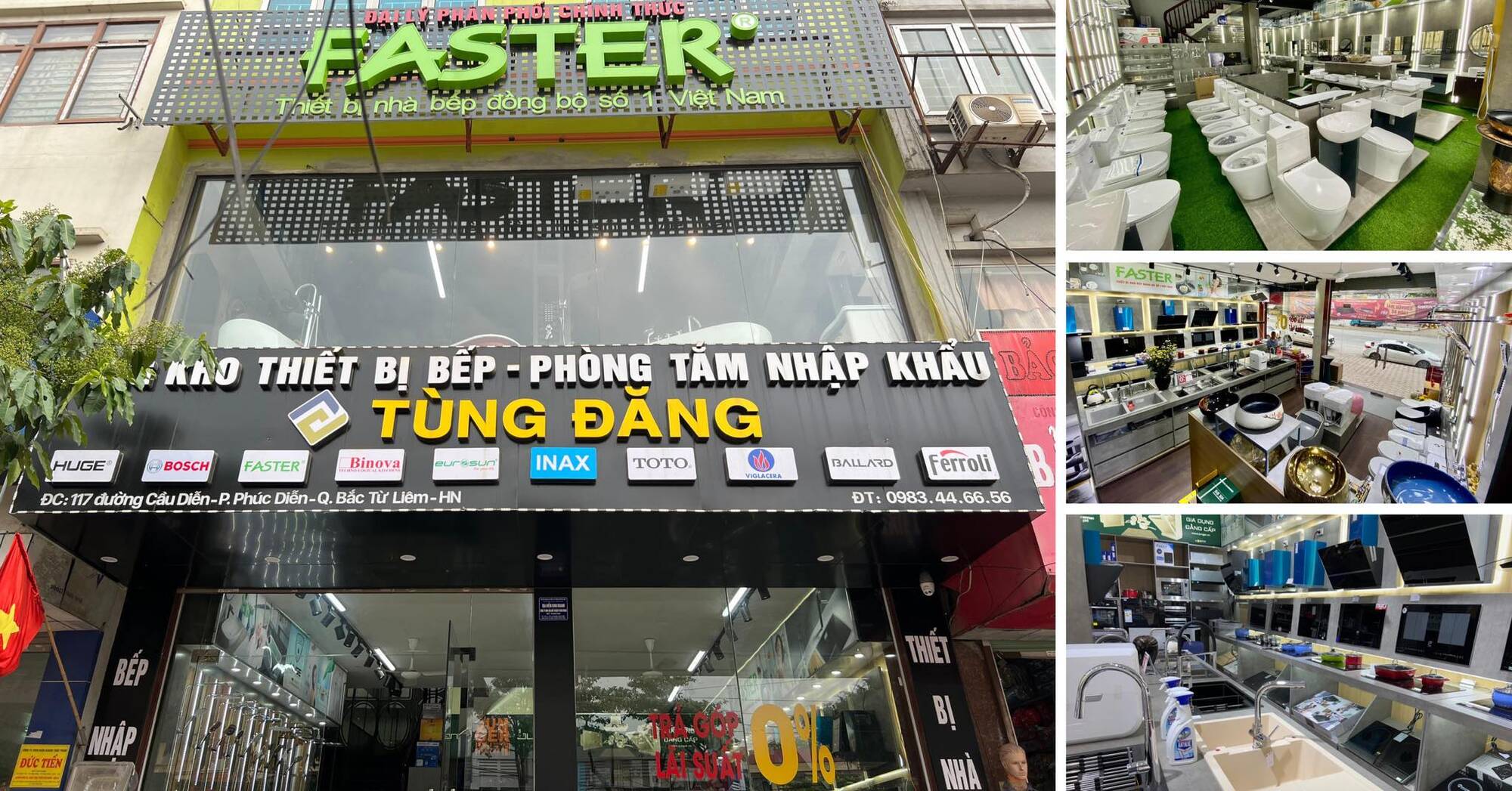 Showroom thiết bị vệ sinh Tùng Đăng Showroom thiết bị vệ sinh Tùng Đăng