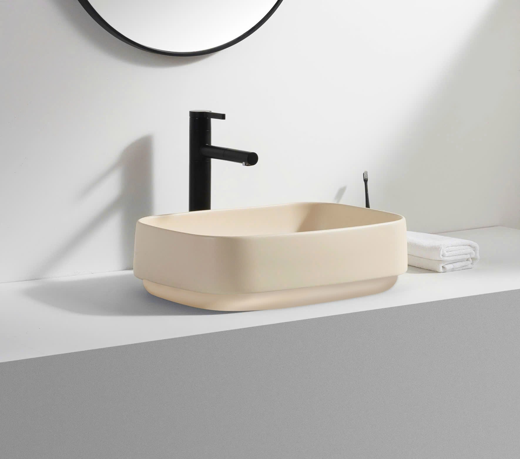 Thiết bị vệ sinh nhà tắm - Lavabo dương bàn Thiết bị vệ sinh nhà tắm - Lavabo dương bàn