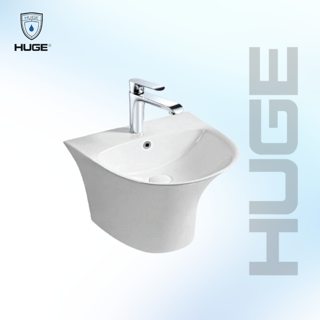Lavabo treo tường HUGE H-LV161N Lavabo treo tường HUGE H-LV161N