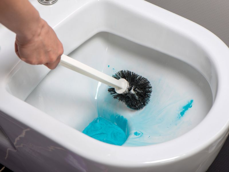 Vệ sinh thân bồn cầu thông minh Vệ sinh thân bồn cầu thông minh