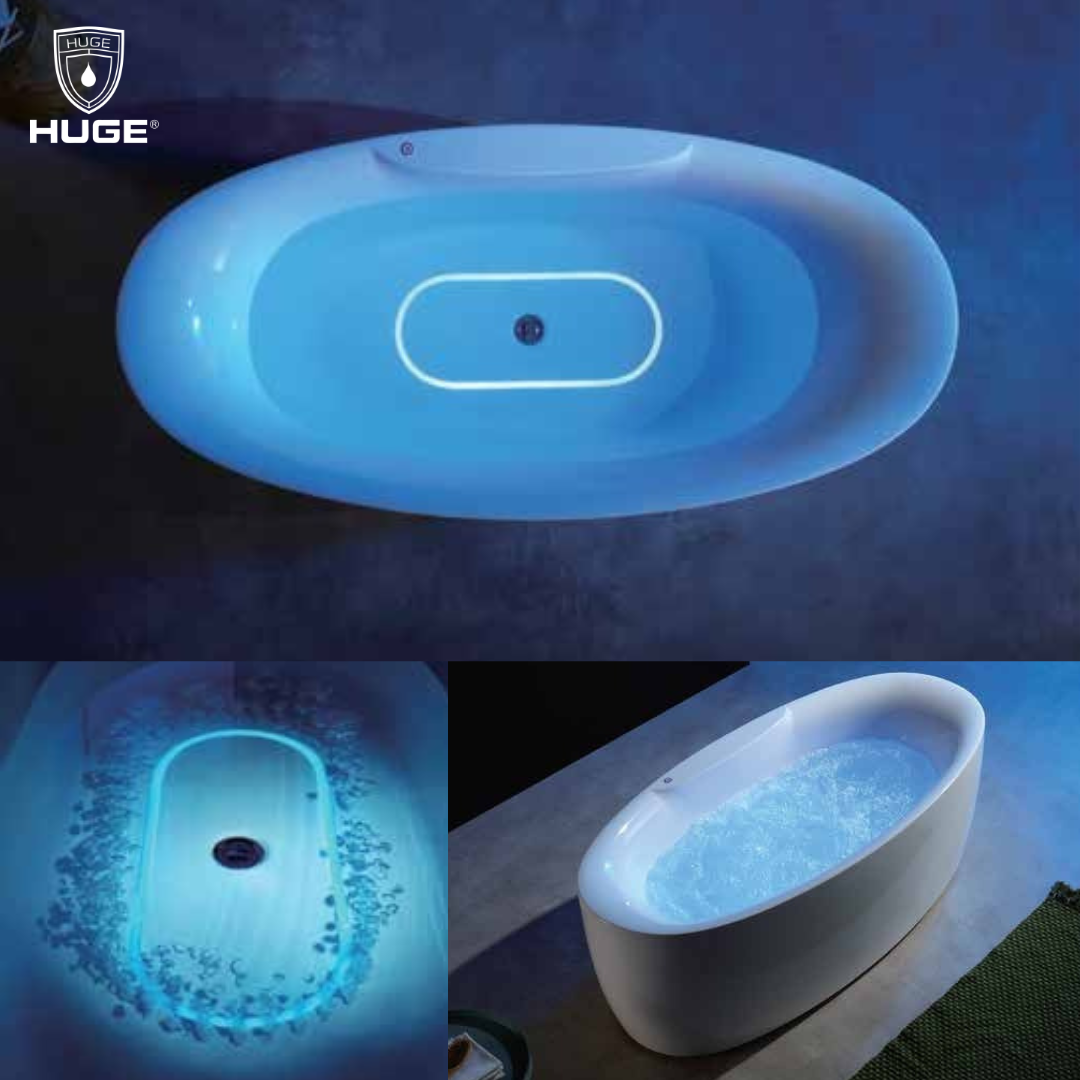 BỒN TẮM MASSAGE HUGE W-2308 - Ảnh 2