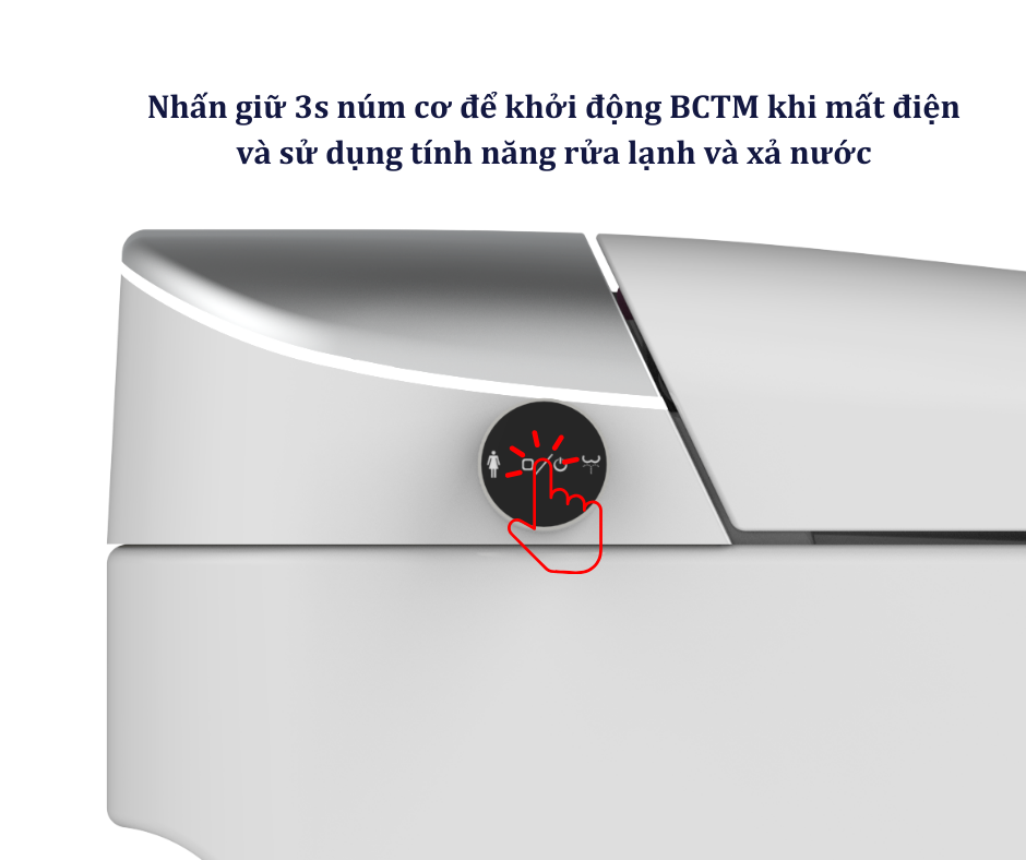 Cách khắc phục và giải pháp khi Bồn cầu thông minh mất điện Cách khắc phục và giải pháp khi Bồn cầu thông minh mất điện