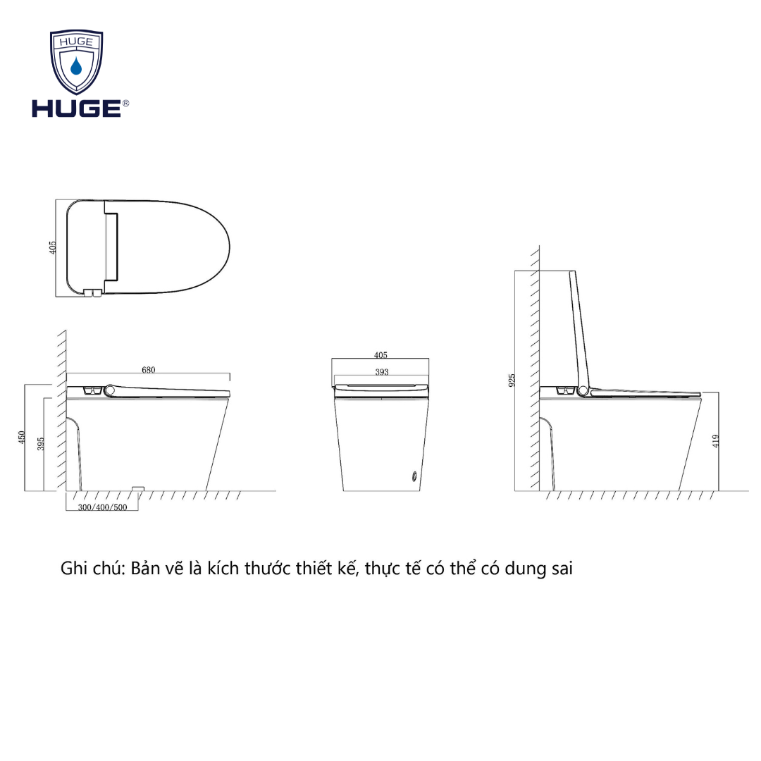 BỒN CẦU BÁN THÔNG MINH H-BS25-H1 - Ảnh 2