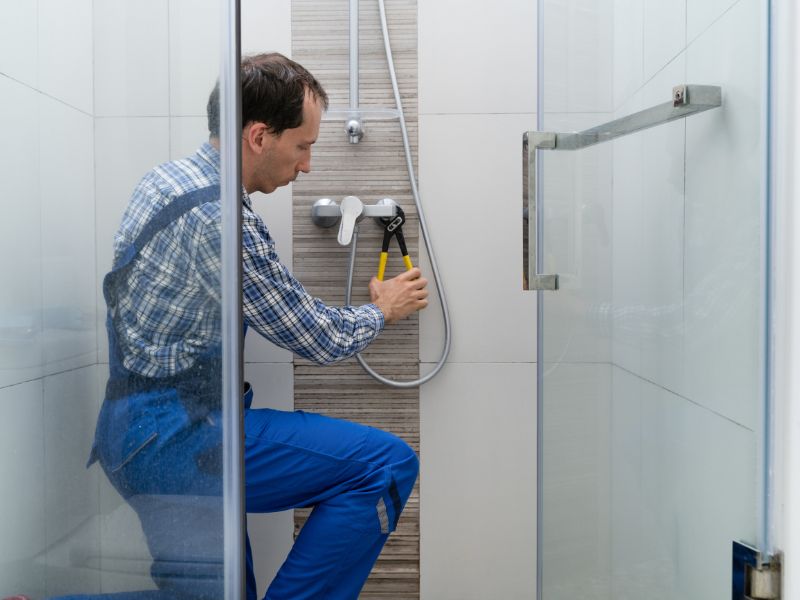 Gắn thân sen cây nhiệt độ vào tường Gắn thân sen cây nhiệt độ vào tường