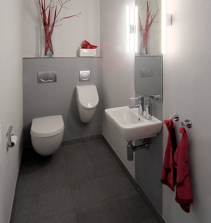 Xu hướng sử dụng bồn tiểu nam trong không gian hiện đại