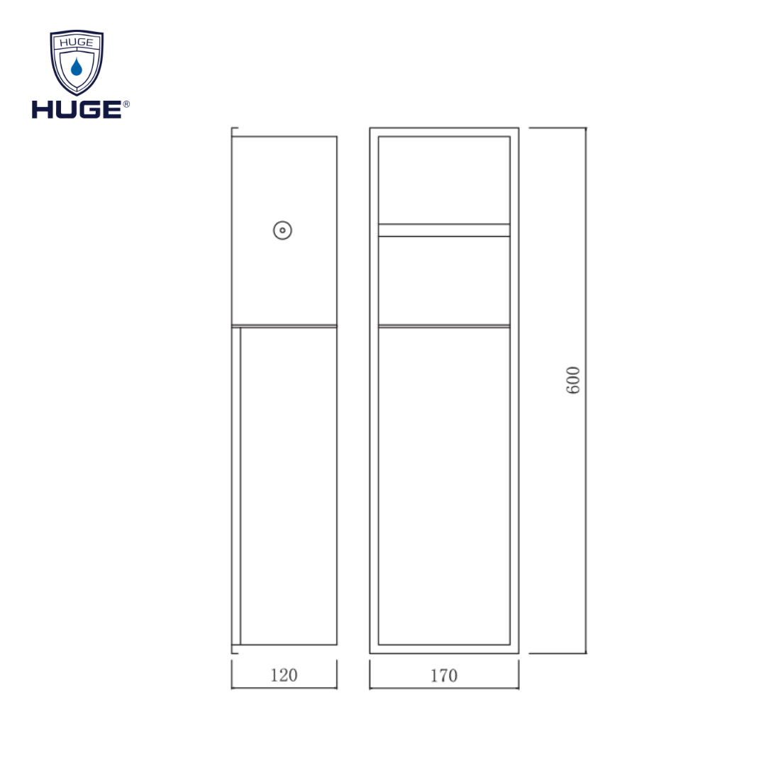 KỆ ÂM TƯỜNG ĐA NĂNG H-260175 - Ảnh 3