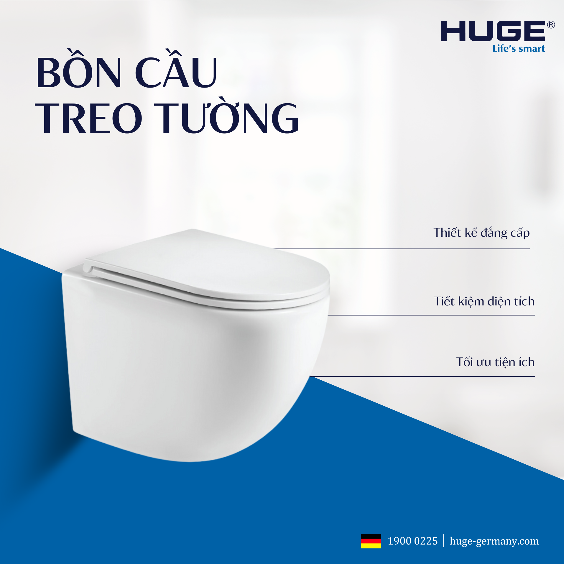 Bồn cầu treo tường Bồn cầu treo tường