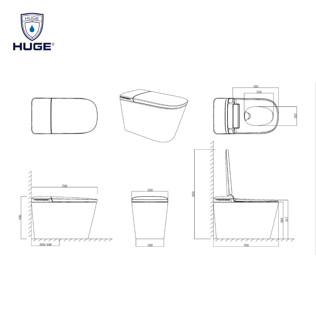 BỒN CẦU THÔNG MINH H-BS25-S9 - Ảnh 3